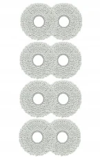 8X MOP DO XIAOMI MI ROBOT VACUUM X10+/S10+/DREAME L20 ULTRA/L10S PRO ULTRA/