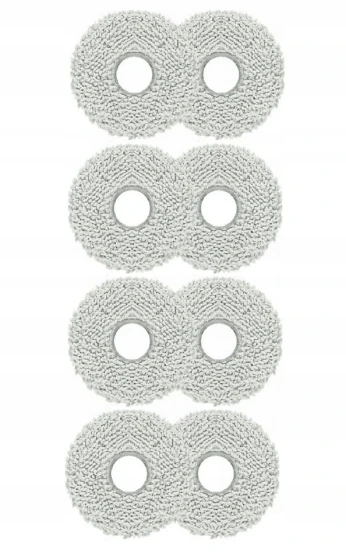 8X MOP DO XIAOMI MI ROBOT VACUUM X10+/S10+/DREAME L20 ULTRA/L10S PRO ULTRA/