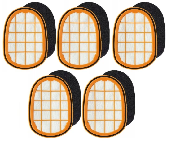 5x FILTR DO PHILIPS SPEEDPRO MAX AQUA PLUS FC5005 FC6802 8000 XC8147